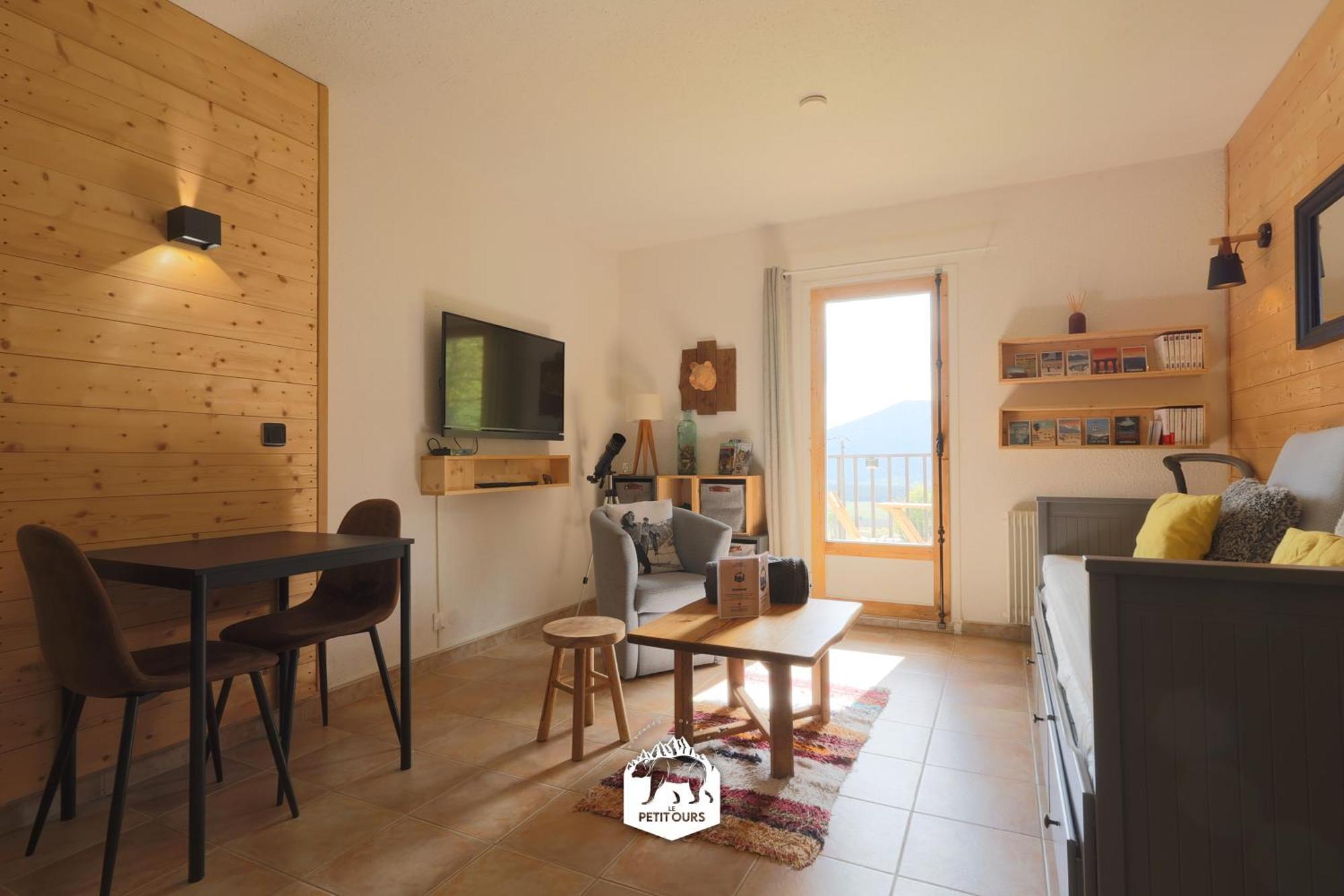 Le Petit Ours & Le Petit Cerf - Studios Vue Lac & Montagnes Les Angles  Exterior foto