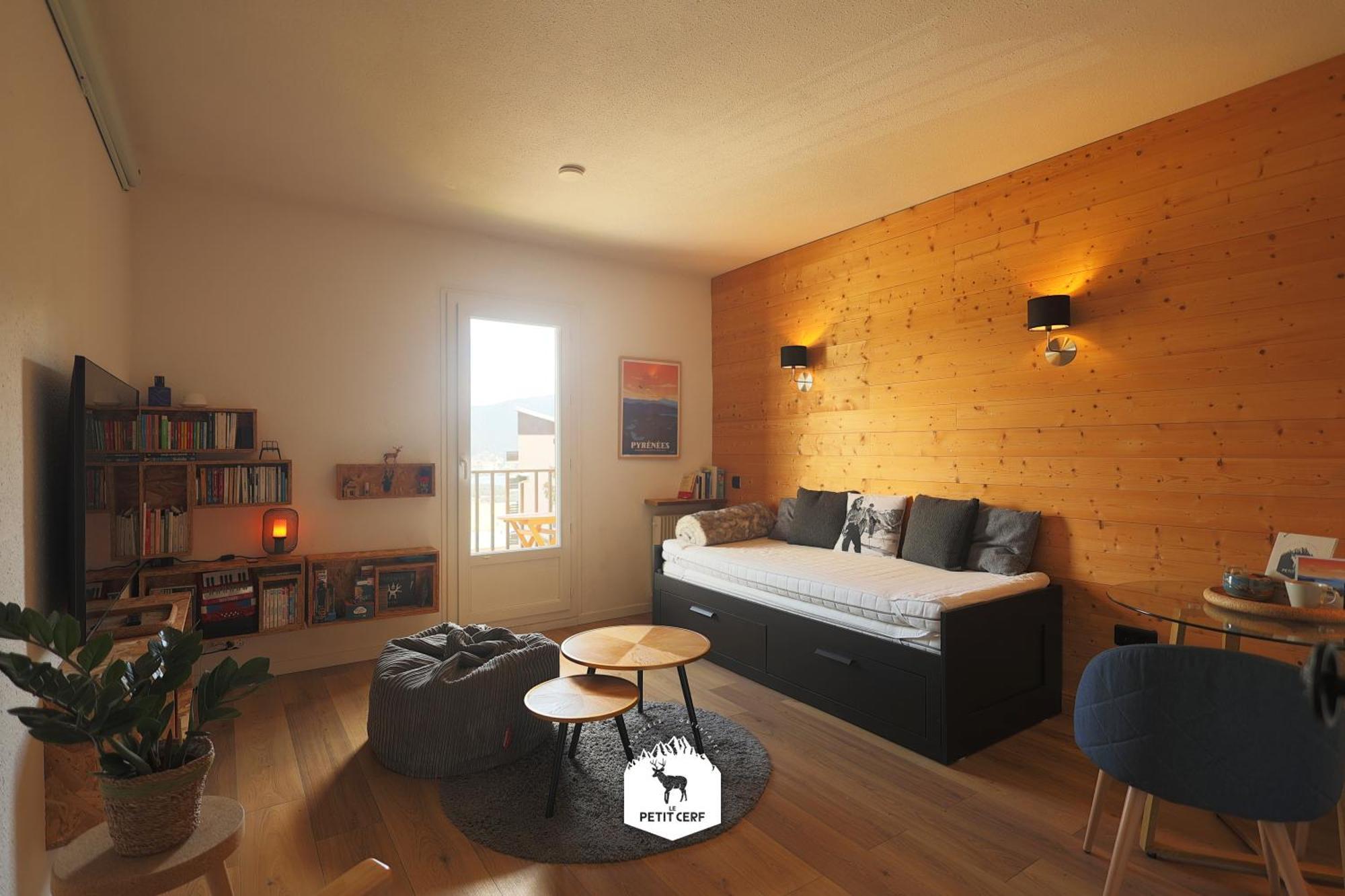 Le Petit Ours & Le Petit Cerf - Studios Vue Lac & Montagnes Les Angles  Exterior foto