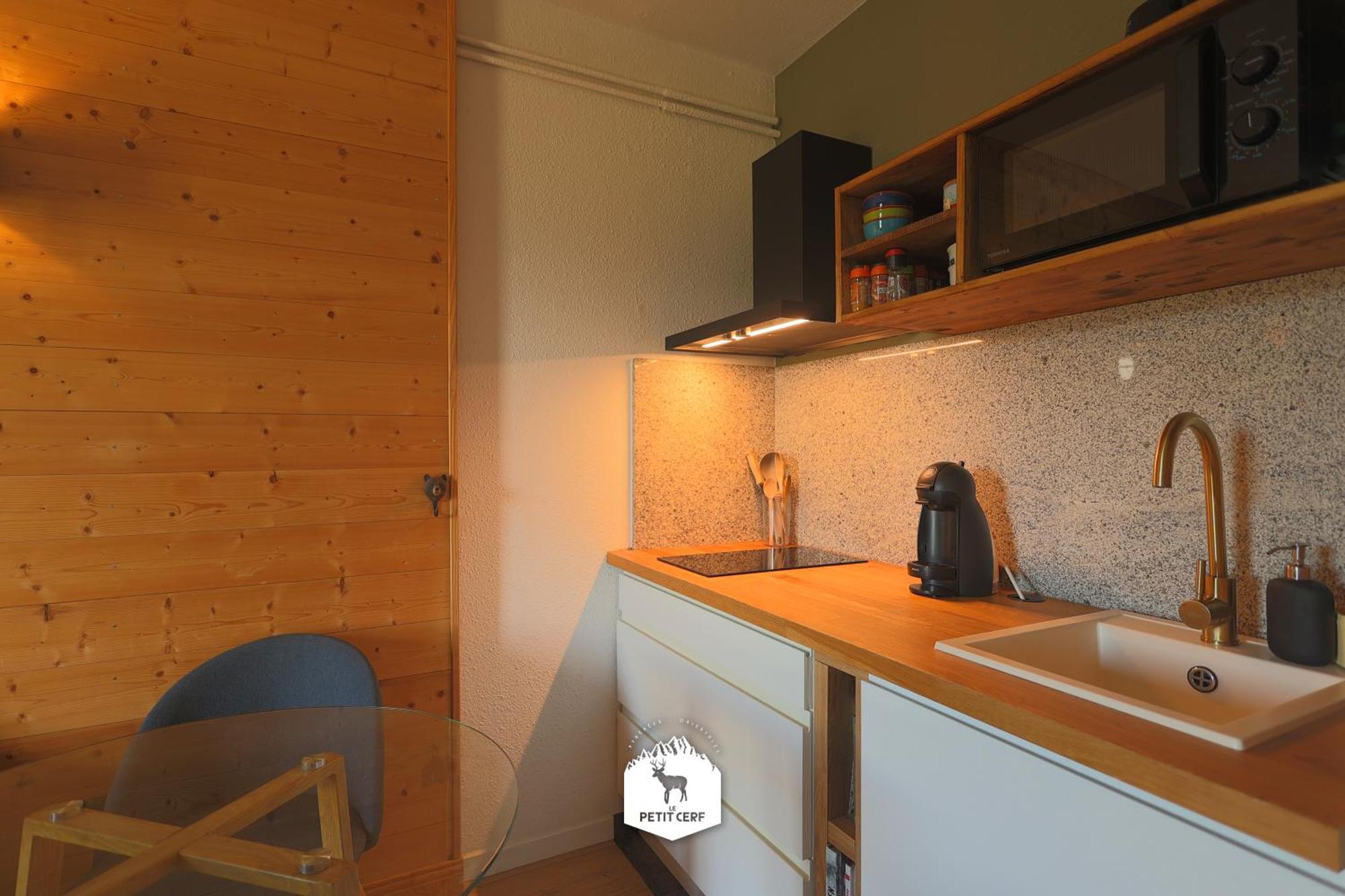 Le Petit Ours & Le Petit Cerf - Studios Vue Lac & Montagnes Les Angles  Exterior foto